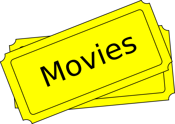 Ticket Clip Art At Clkercom Vector Online - Clip Art (600x423), Png Download