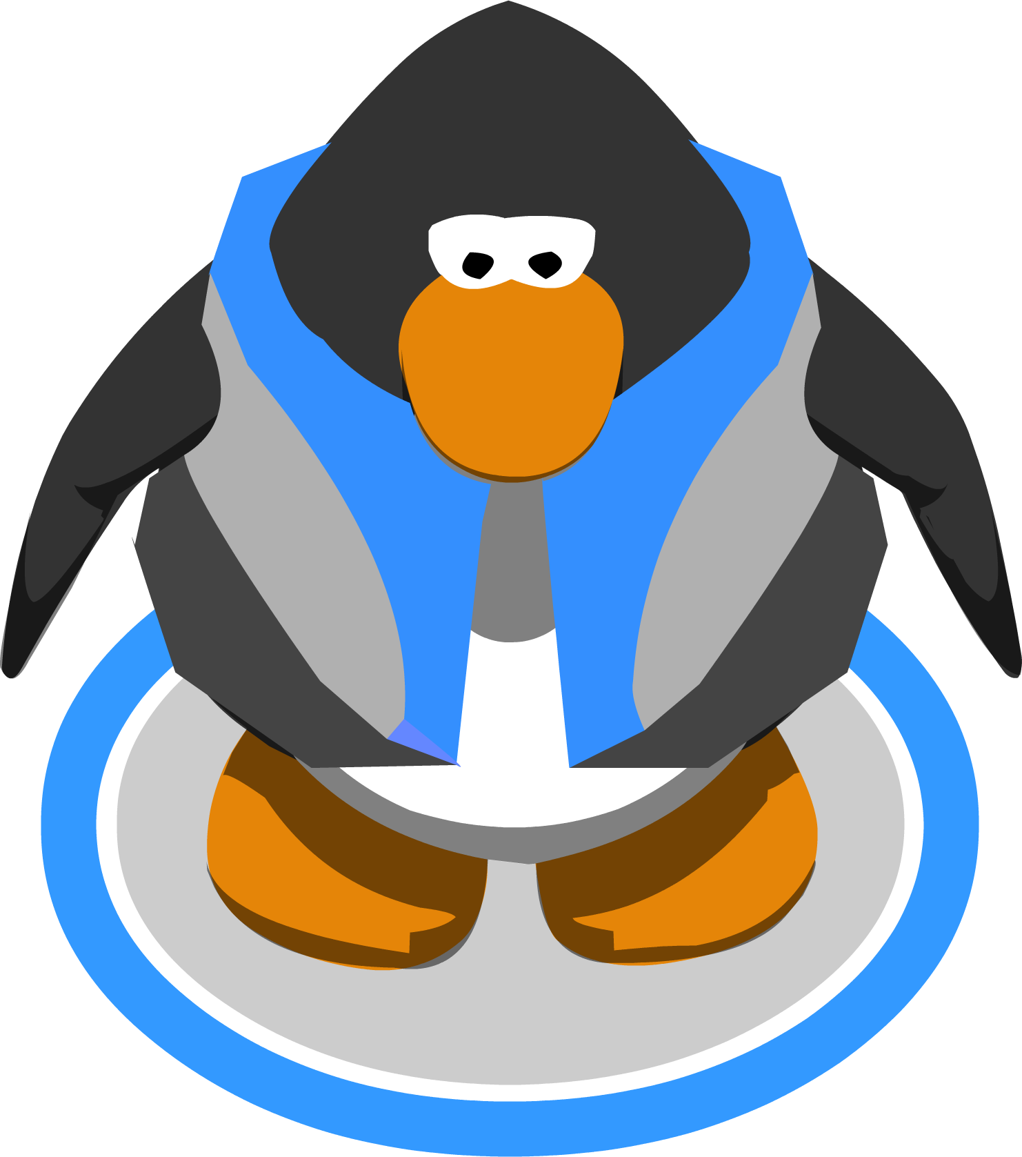 Sport Life Jacket Ig - Club Penguin Accordion (1482x1677), Png Download