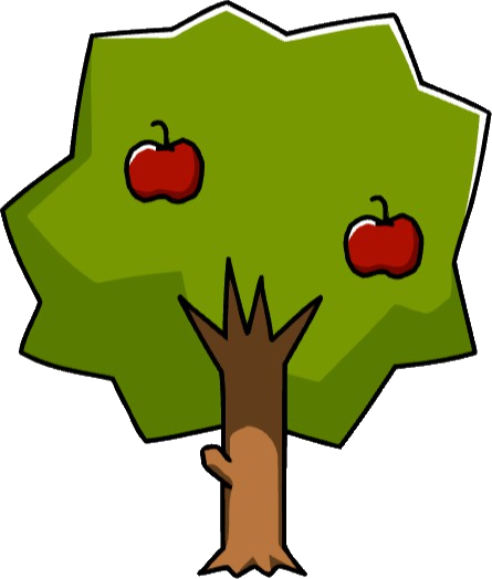 Apple Tree - Family (445x524), Png Download