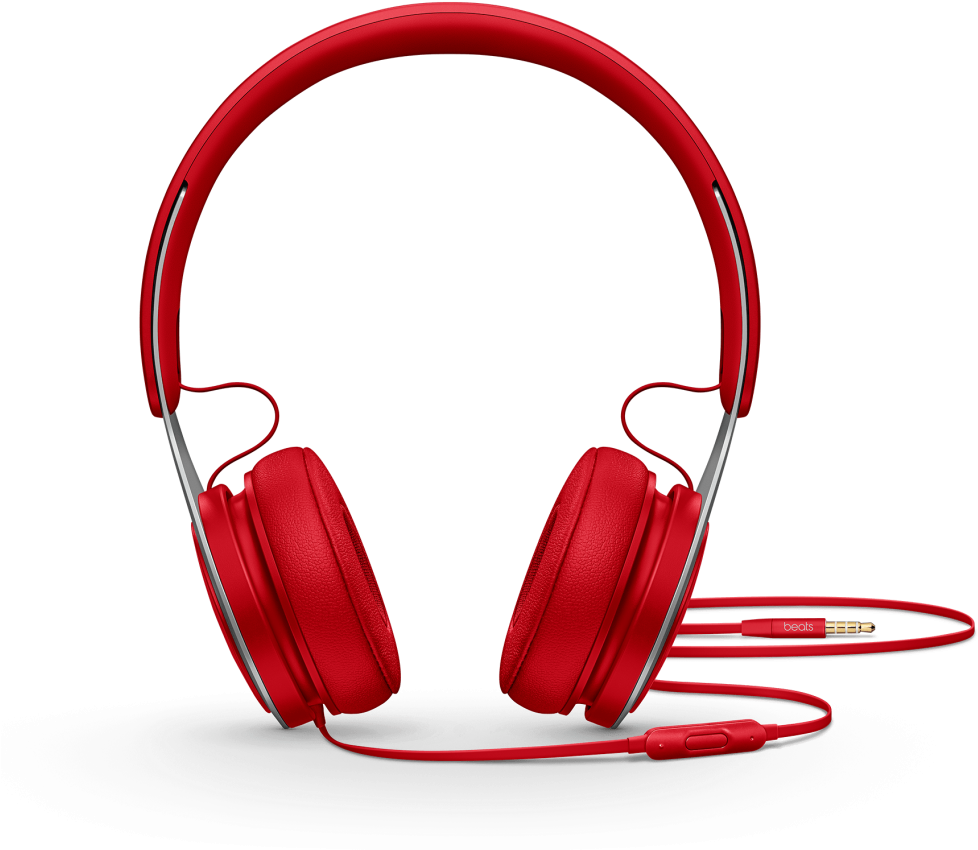Red Headphone Png Transparent Image - Beats Ep On-ear Headphones (black) (1024x1024), Png Download