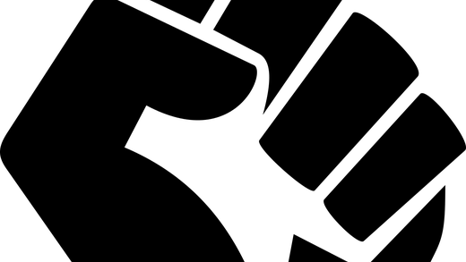 Artists Unite - Fist Logo Png (520x293), Png Download