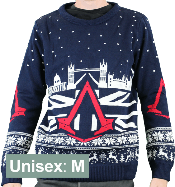 Syndicate Unisex Jumper - Assassin's Creed Official Syndicate Christmas Xmas (600x600), Png Download