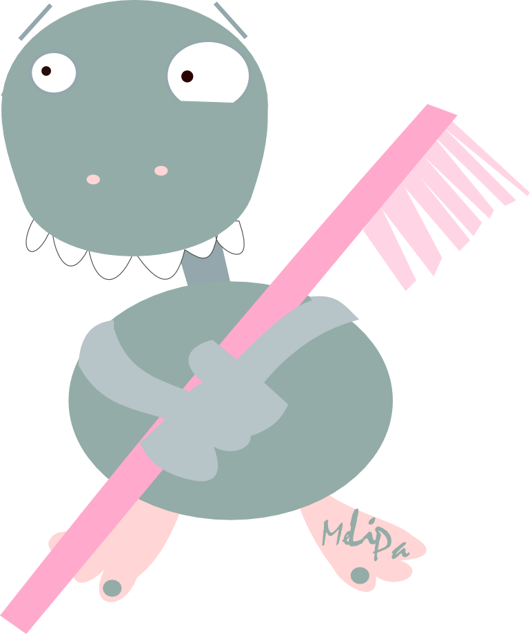 Free Toothbrush Monster Png - Public Toilet (769x920), Png Download