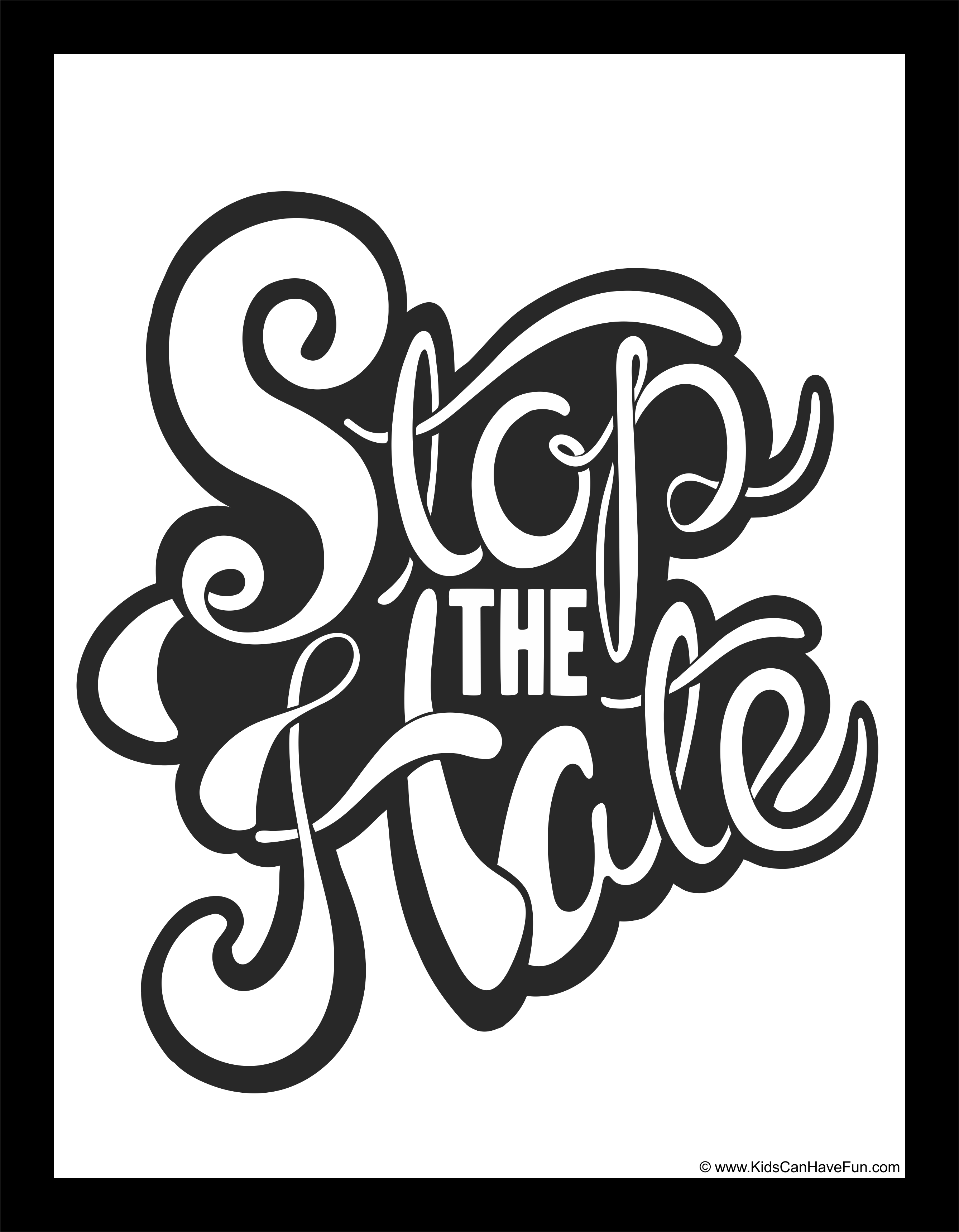 Png Royalty Free Stock Bohemian Drawing Love Stop The - Graphic Design (2677x3440), Png Download