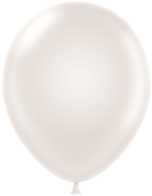 Pearl White Balloons - Balloon (386x386), Png Download