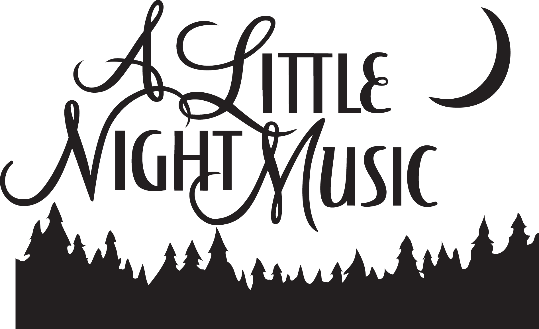 06 A Little Night Music Black - Little Night Music Logo (1892x1154), Png Download