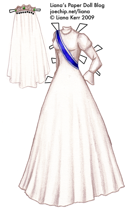 Click For Larger Version - Studio Ghibli Wedding Dress (420x680), Png Download
