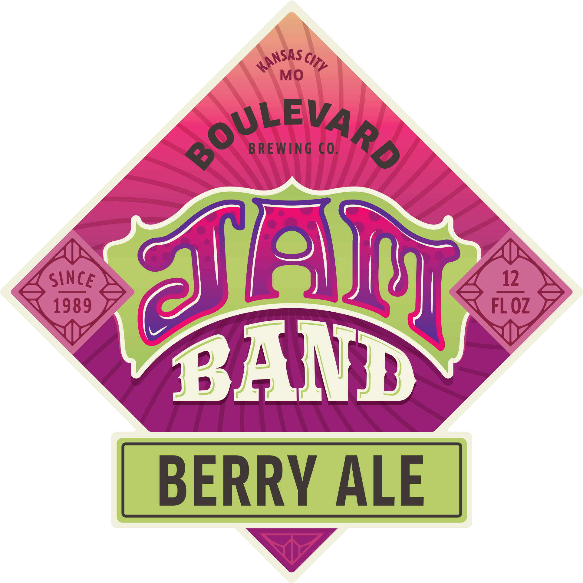 Jam Band Berry Ale - Boulevard Jam Band Logo (1930x1932), Png Download