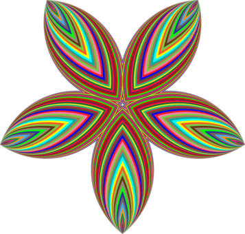 Common Sunflower Symmetry Leaf Star - Common Sunflower (357x340), Png Download