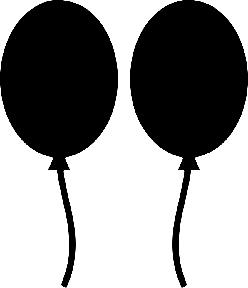 Balloons Comments - Portable Network Graphics (844x980), Png Download