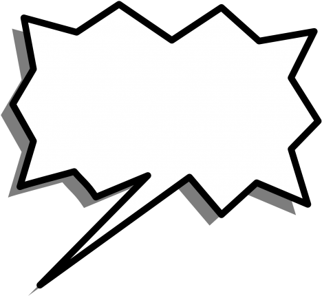 Speech Bubble Png Transparent Image - Speech Balloon (500x451), Png Download