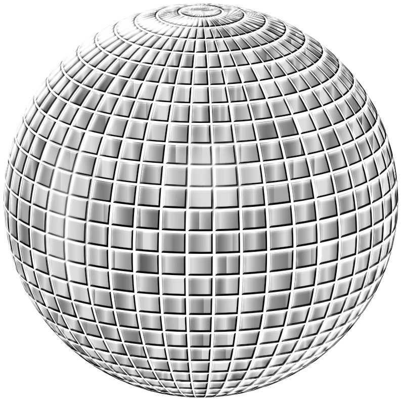 Download Free High-quality - Disco Ball No Background (793x789), Png Download