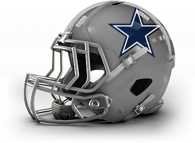 Cowboys Helmet Png - Cowboys Vs Redskins Helmets (400x320), Png Download