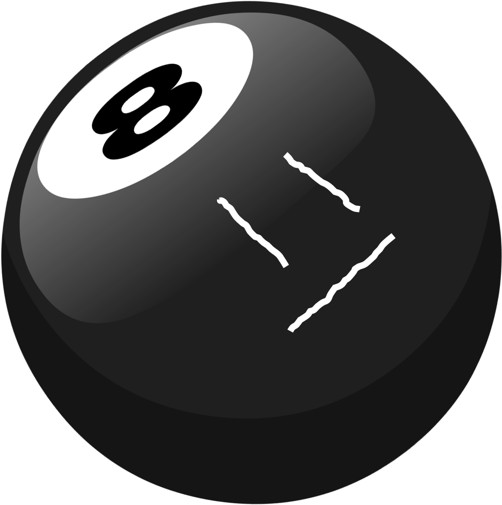 8-ball - Ville De Saint Etienne (1424x1427), Png Download