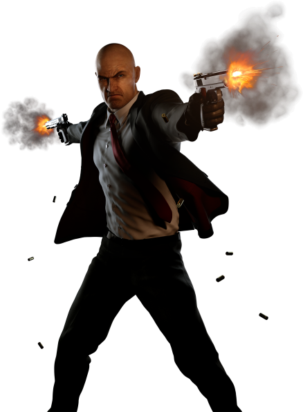 Hitman Png (449x600), Png Download