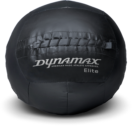 Elite Leather Medicine Ball - Dynamax Elite 20 Lb Medicine Ball (450x432), Png Download