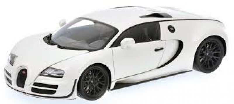 Minichamps Bugatti Veyron Super Sport - Bugatti Veyron 1 24 Welly (800x800), Png Download