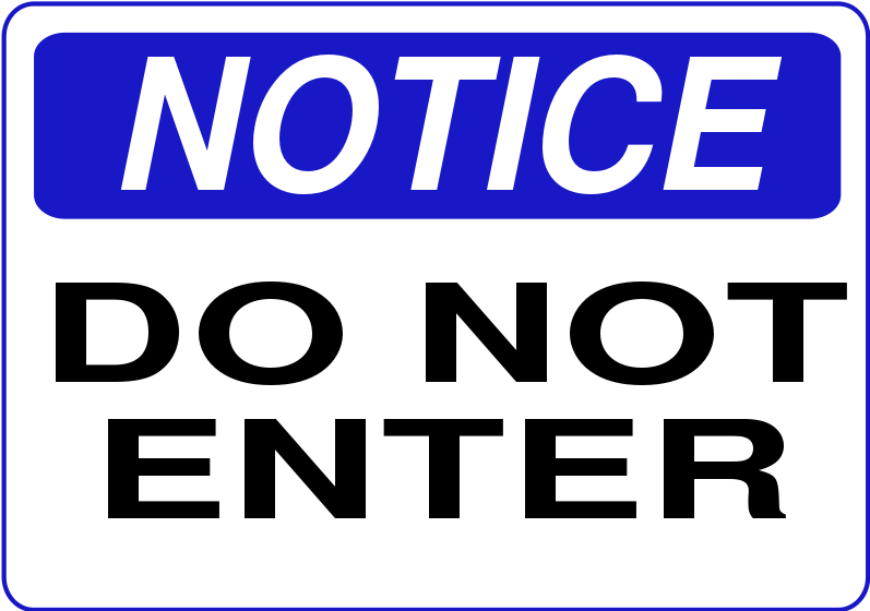 Notice Private Property Violators Will Be Prosecuted (800x566), Png Download