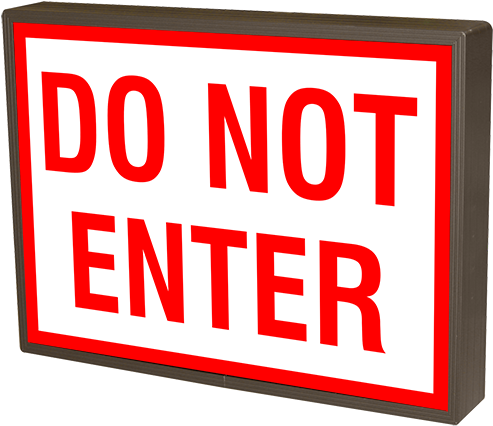 Do Not Enter - Not Enter Sign (500x453), Png Download
