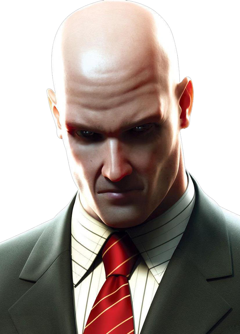 I Love The Way 47 Looks In Hitman But Sometimes I Feel - Agent 47 Blood Money (827x1151), Png Download