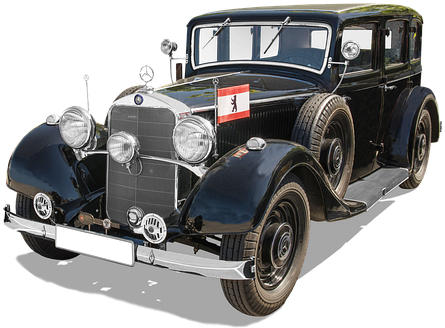 Mercedes Veterans Club, Germany E V - Car (460x340), Png Download