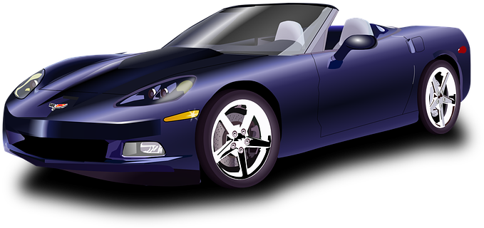 Corvette Sports Car Racing Car Roadster Ca - Sport Cars Clipart (680x340), Png Download