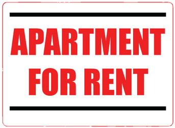 Apartment For Rent Sign - Best Brother Ever Shower Curtain (400x400), Png Download
