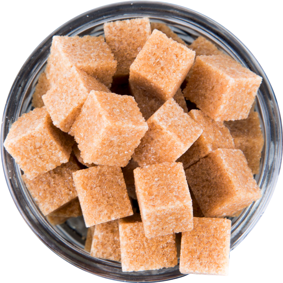 Brown Cane Sugar Cubes Png Transparent Image - Brown Sugar Cubes Png (500x500), Png Download