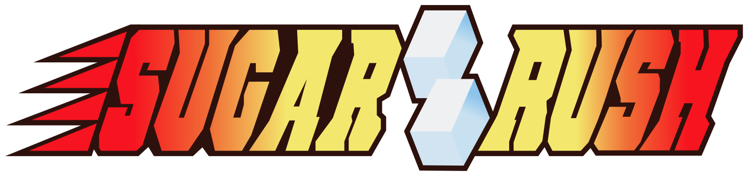 Sugar Rush Logo By Secret Asian Man-d5k66b3 - Sugar Rush Game Logo (1500x353), Png Download