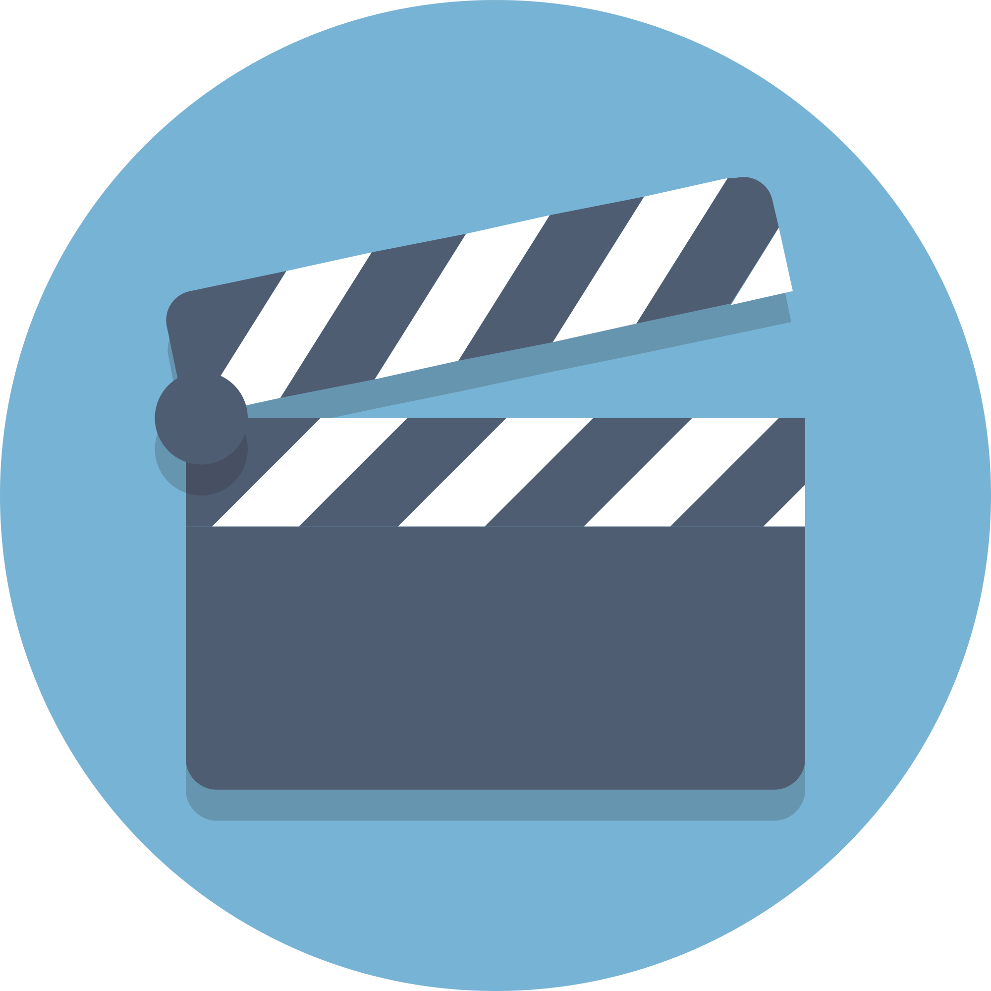 Open - Clapperboard (2000x2000), Png Download