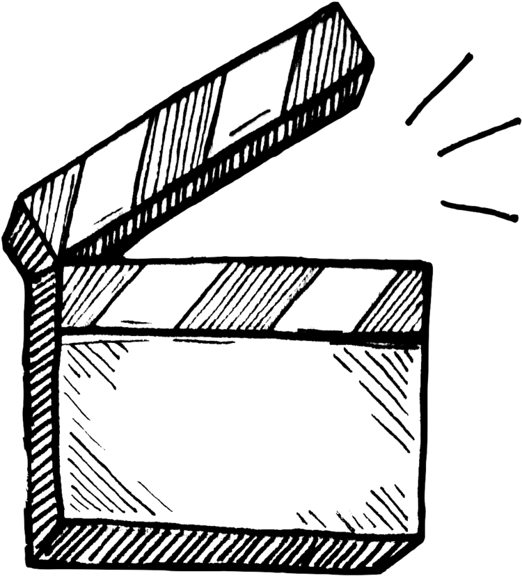 At Getdrawings Com Free For Personal Use - Clapboard Drawing Png (1000x950), Png Download