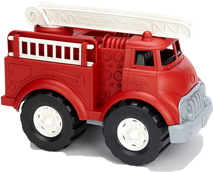 Fire Truck Wanted - Green Toys Fire Truck - 100% Recycled Toy! (480x348), Png Download