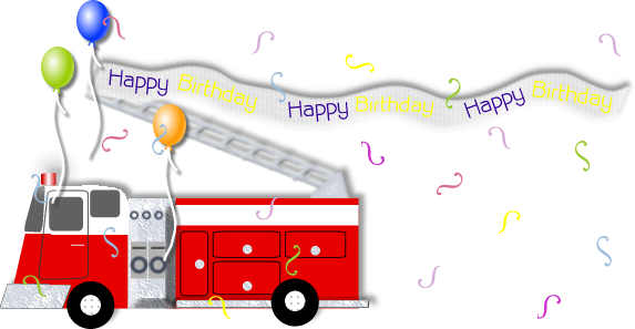 Rich Gifts A Birthday Wish For A Special Monkey - Fire Apparatus (573x297), Png Download