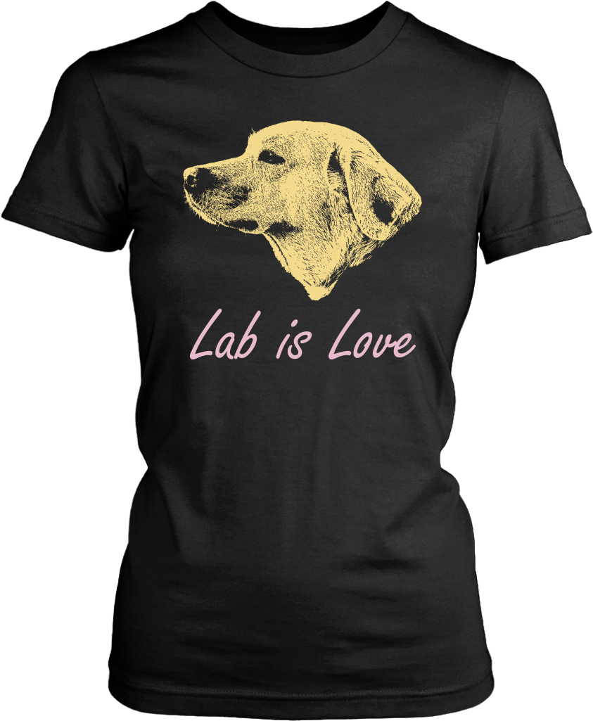 Lab Is Love Labrador Dog Women's T Shirt - Too Peopley Outside Shirt (1024x1024), Png Download