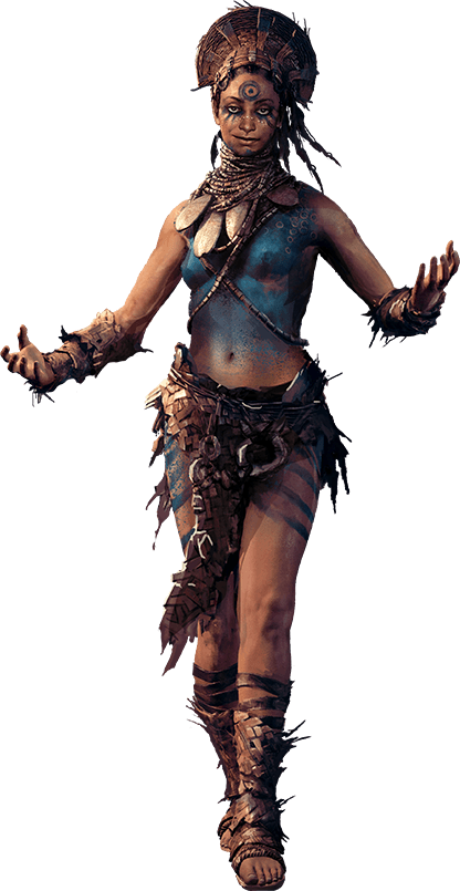 Far Cry Primal Izila (416x805), Png Download