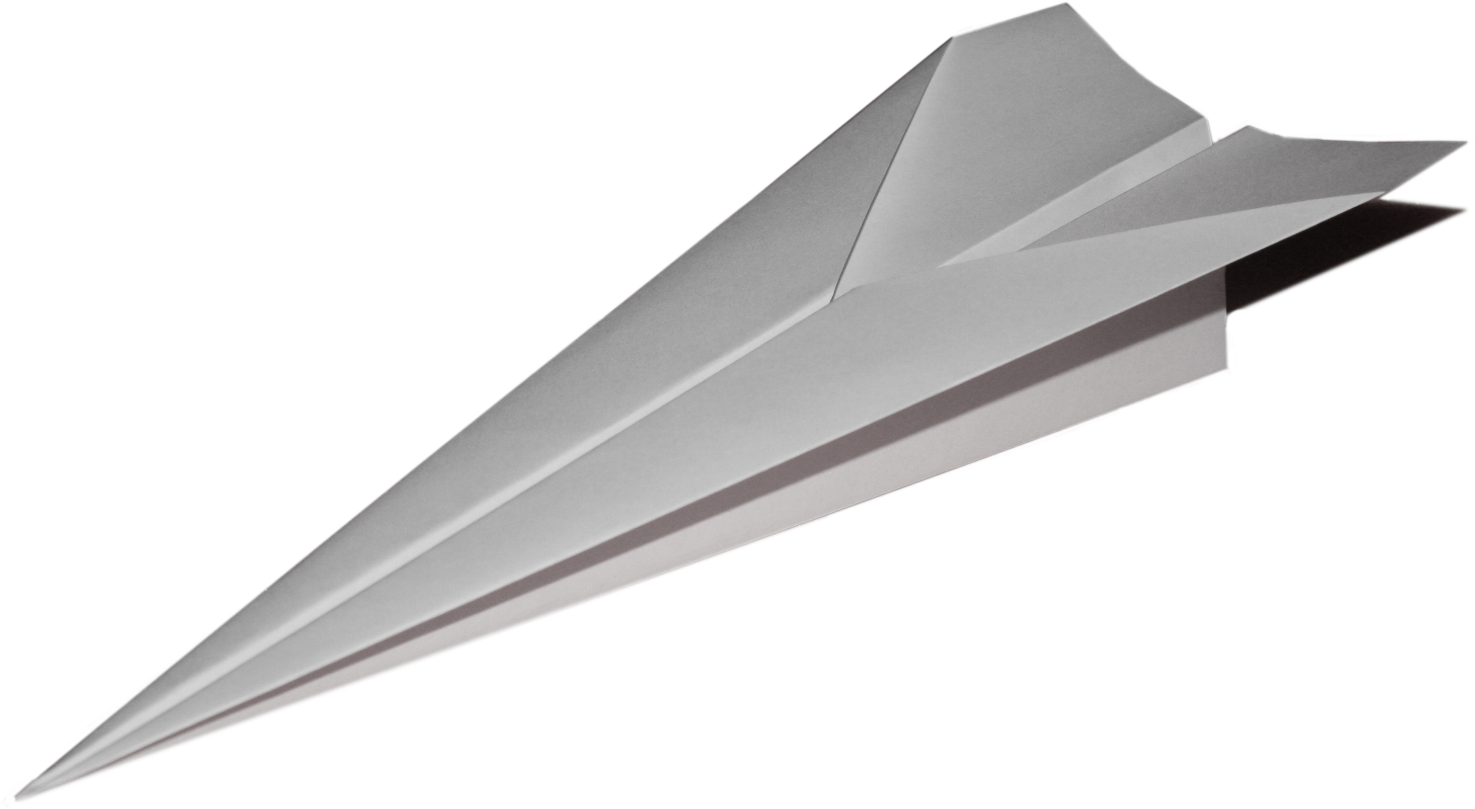 Paper Plane Png - Paper Airplane (2940x1644), Png Download