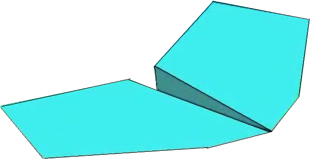 Exotic Paper Airplane (640x480), Png Download