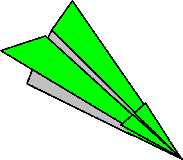Paper Airplane - Paper Plane (600x526), Png Download