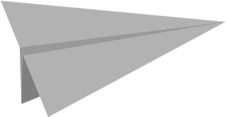 Paper Plane Right - Wiki (752x389), Png Download