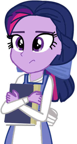 Twilight Sparkle As Belle By Tdimlpfan234-dbdtanx - Twilight Sparkle (511x598), Png Download