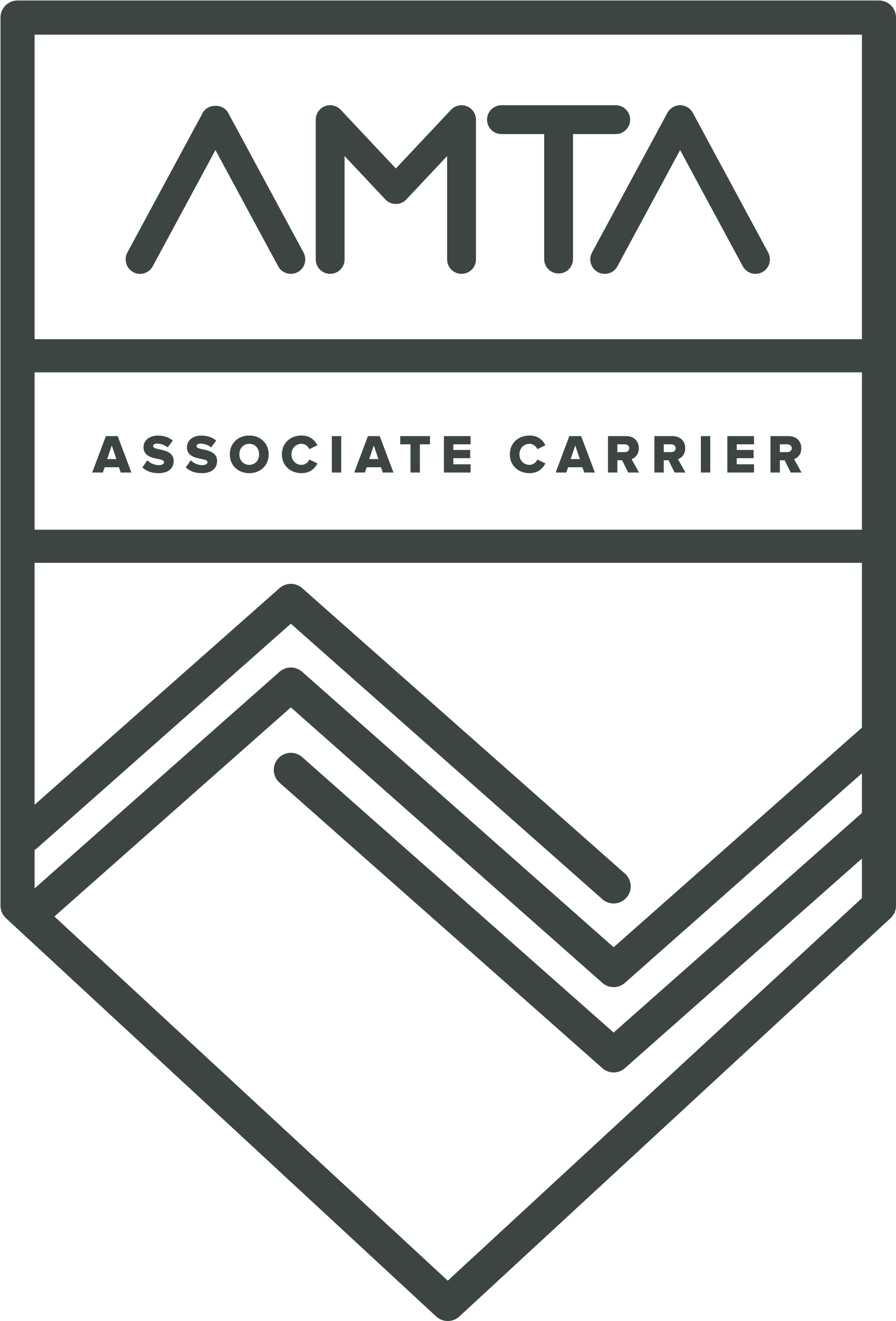 Reverse Associate Carrier Logo Eps And Png - Printing (1810x2661), Png Download