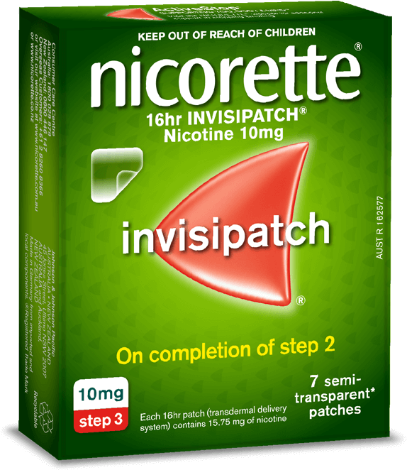 Nicorette Au Invisipatch Step 3 - Nicorette Inhaler (616x748), Png Download