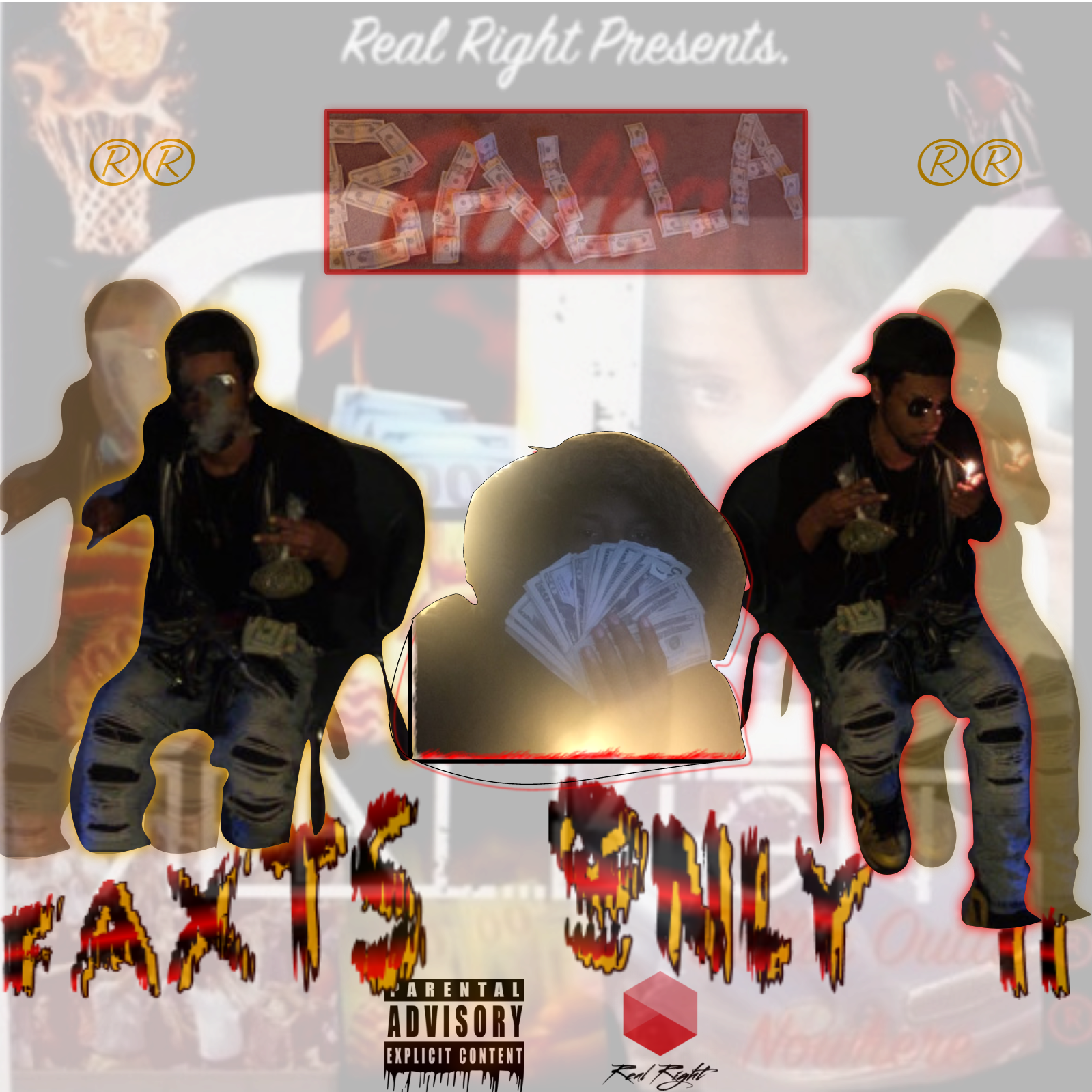 Faxts Only 2 Big Balla Front Cover - Album Cover (1599x1599), Png Download