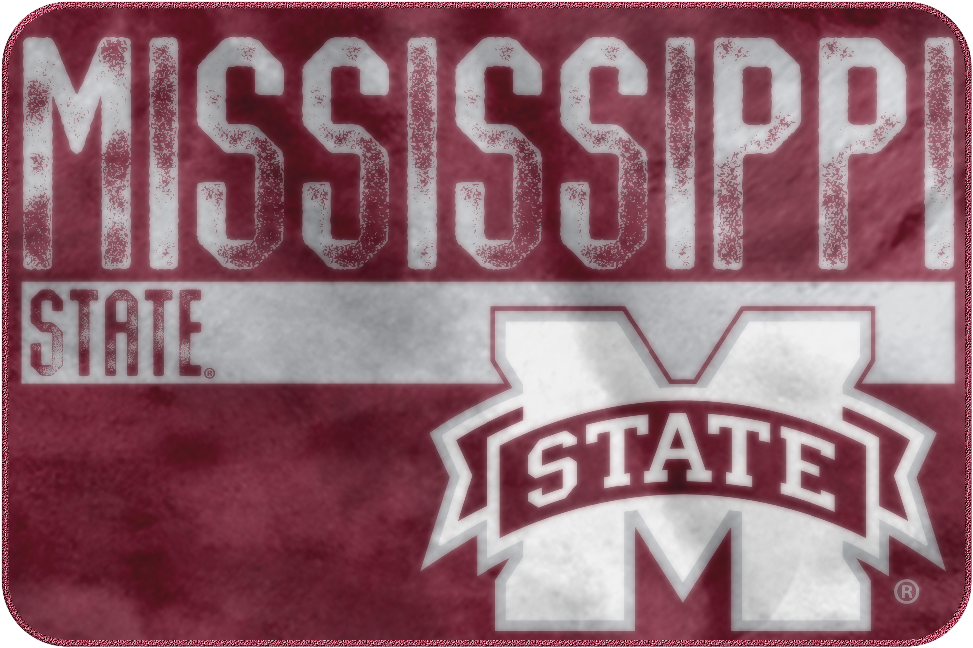 Mississippi State Bulldogs Ncaa Bathroom Decorative - Mississippi State University (2100x2100), Png Download