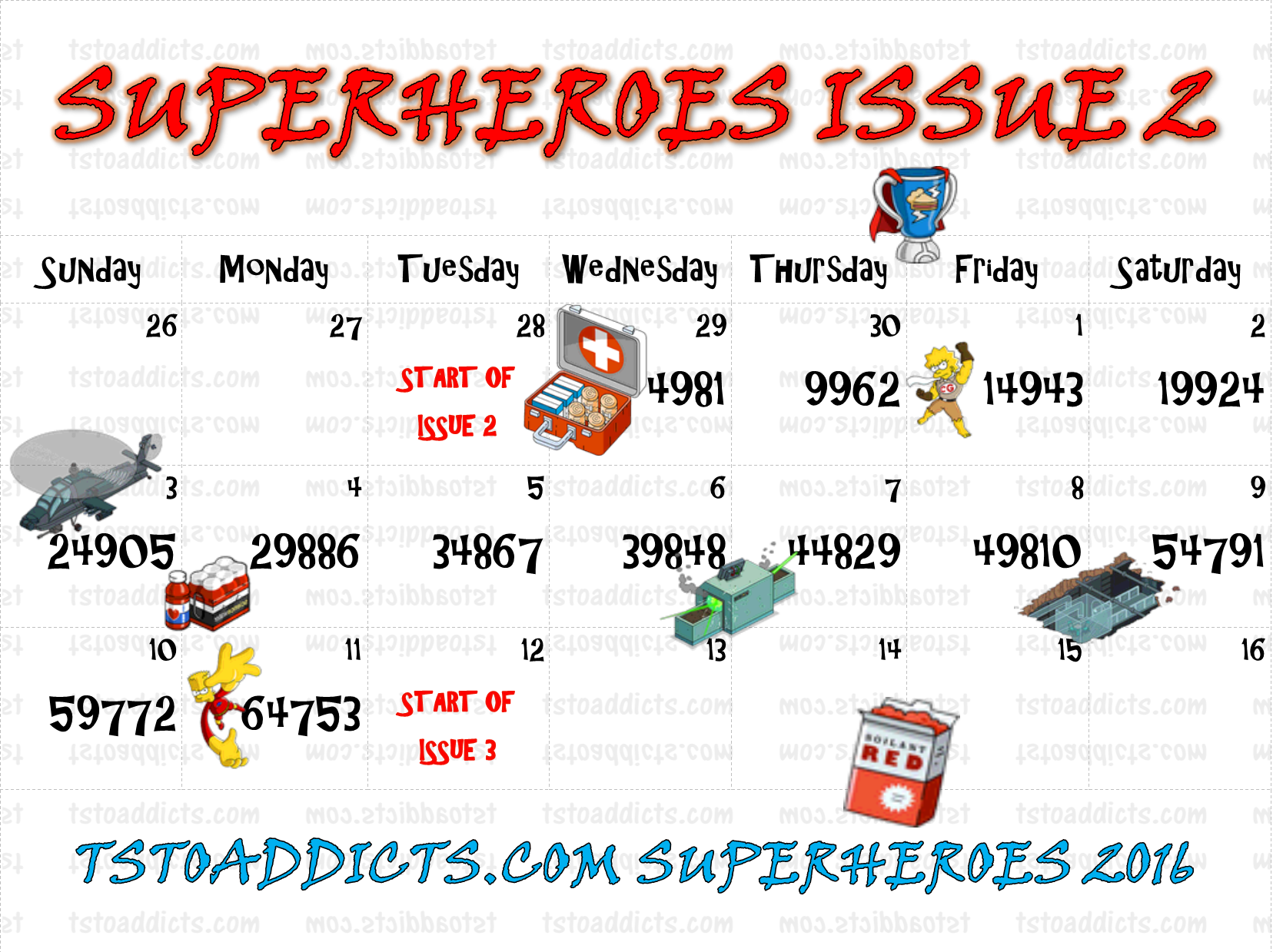 Superheroes 2 Issue 2 Calendar - Illustration (1656x1239), Png Download