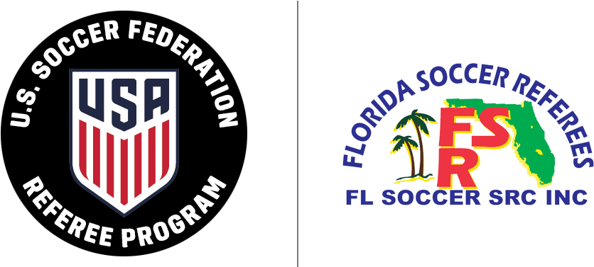 Transferring Current Registration Into Florida - Usa Soccer Referee Logo (894x411), Png Download