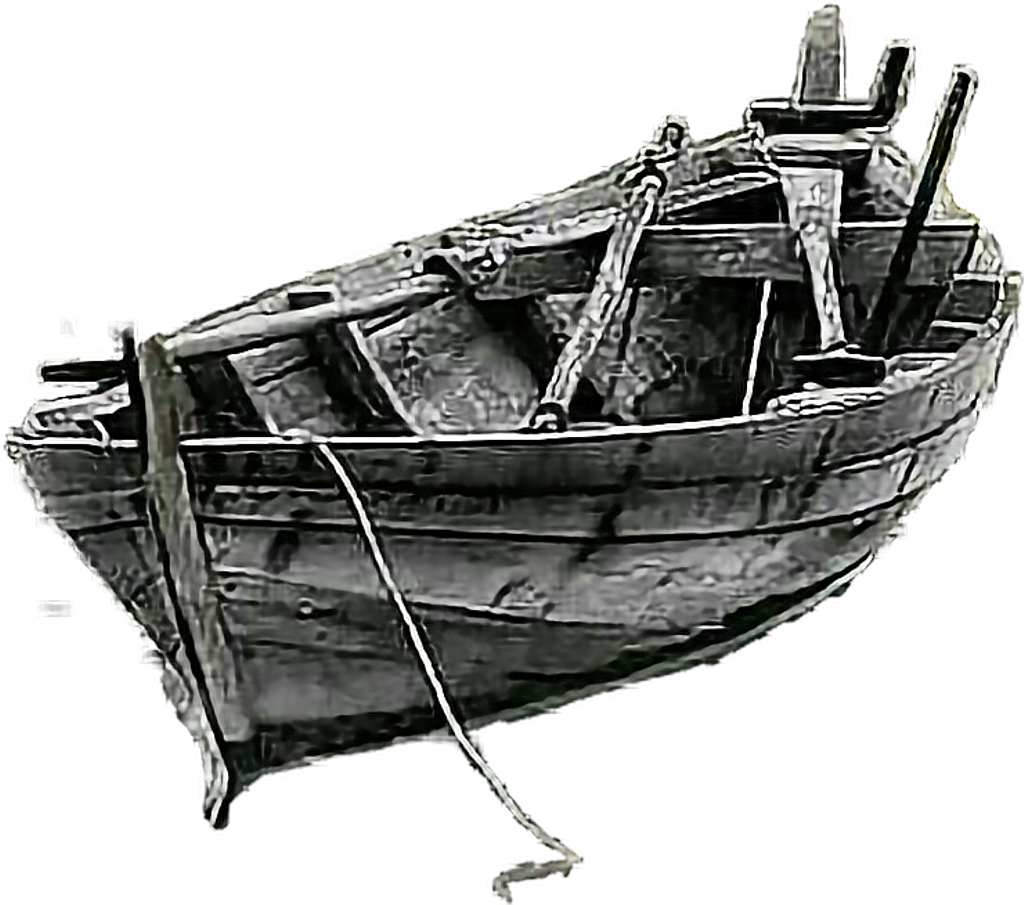 Ftestickers Sailing Wooden Boat Sea - آموزشگاه نقاشی بیداریان (1024x905), Png Download