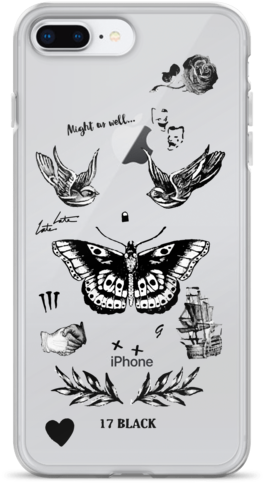 Harry S Tattoos Iphone Transparent Background - Mobile Phone (600x600), Png Download