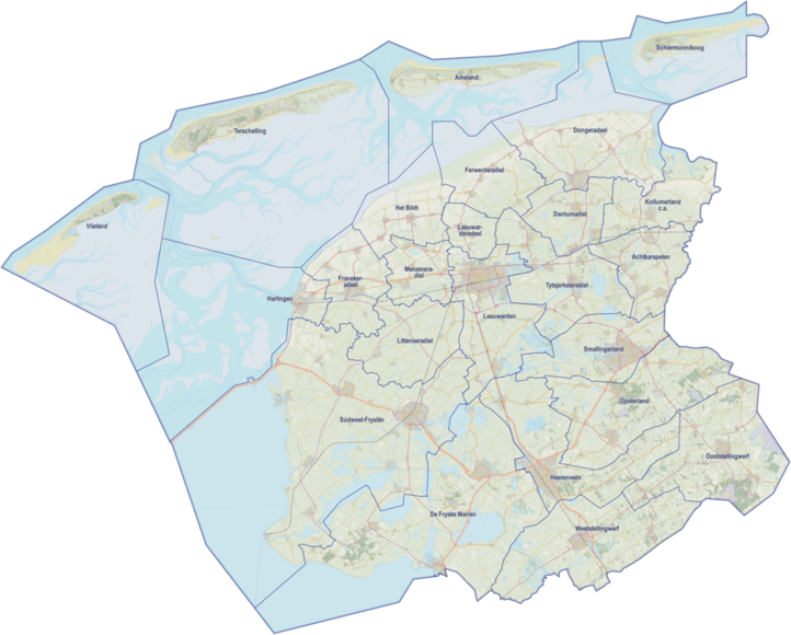 2016 P02 Friesland O - Atlas (722x580), Png Download