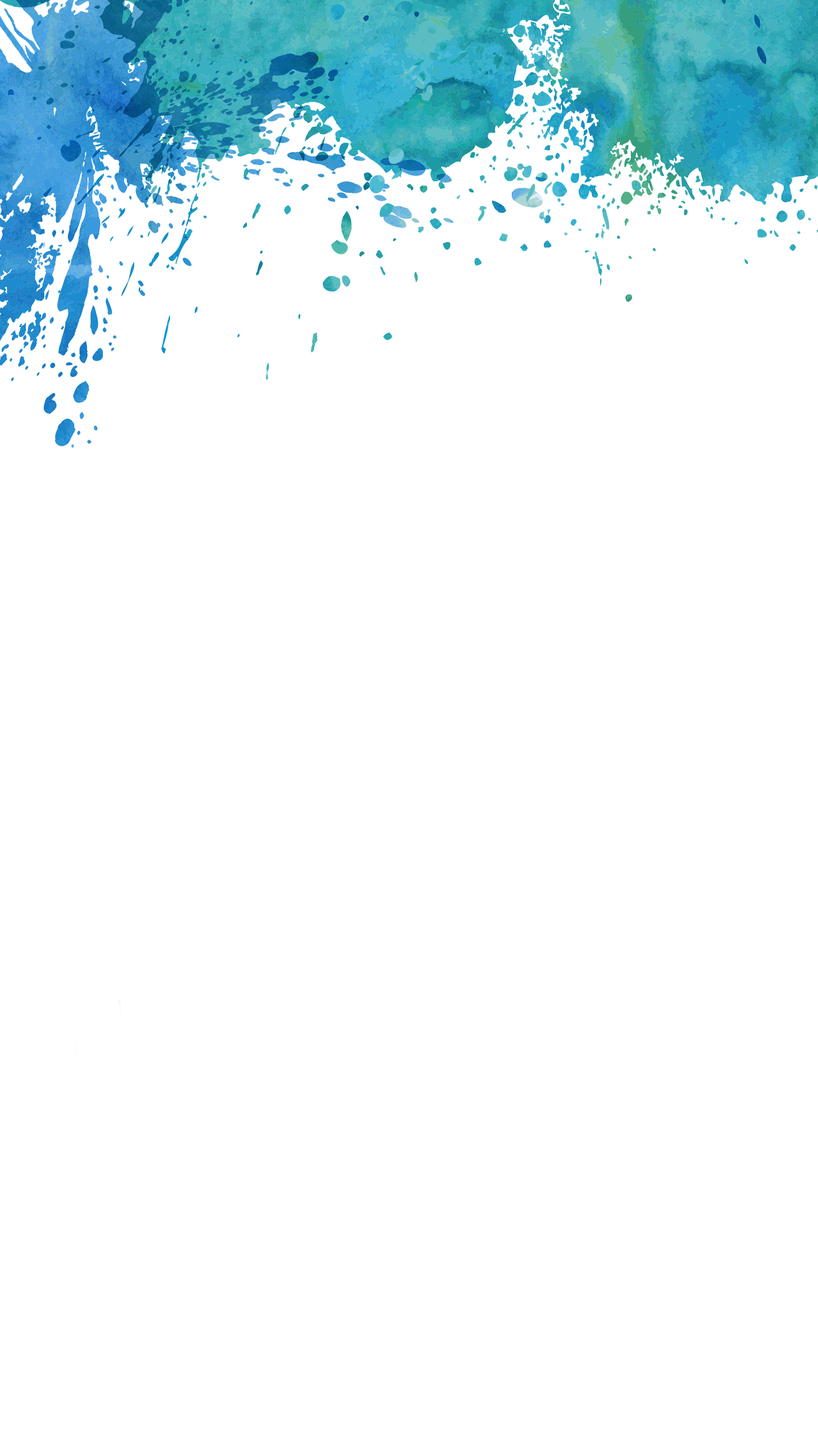Deca Paint Splatter Geofilter - Water (2935x5218), Png Download